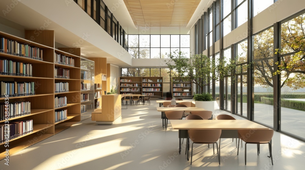This educational setting boasts a bright and spacious atmosphere, complete with a contemporary library and welldesigned study zones that are generously filled with inspiring natural light This educational setting boasts a bright and spacious atmosphere, complete with a contemporary library and welldesigned study zones that are generously filled with inspiring natural light