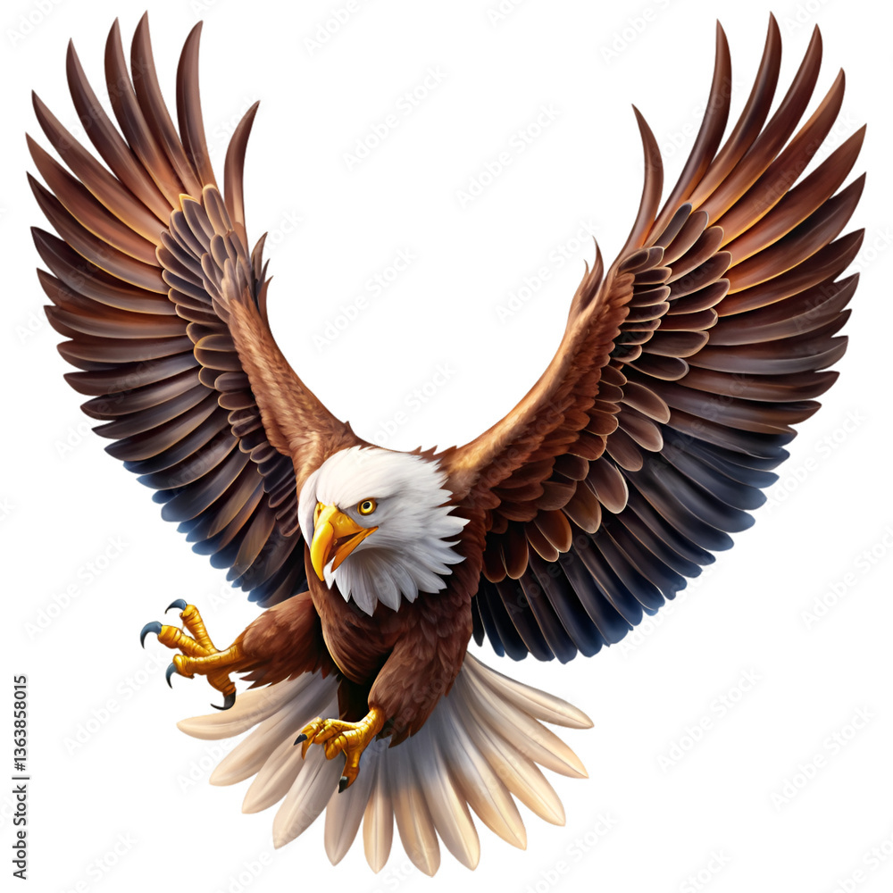 Obraz premium american bald eagle