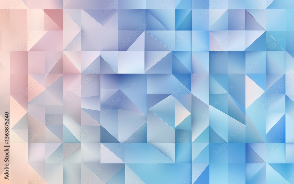 Fototapeta premium Abstract blue flat business background