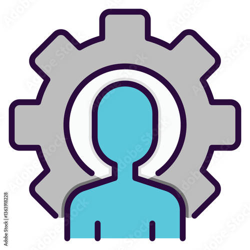 Worker Filled Icon