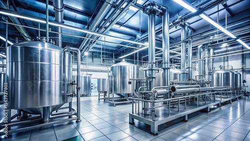 Clean Modern Liquid Manufacturing Facility - Sterile Production Line