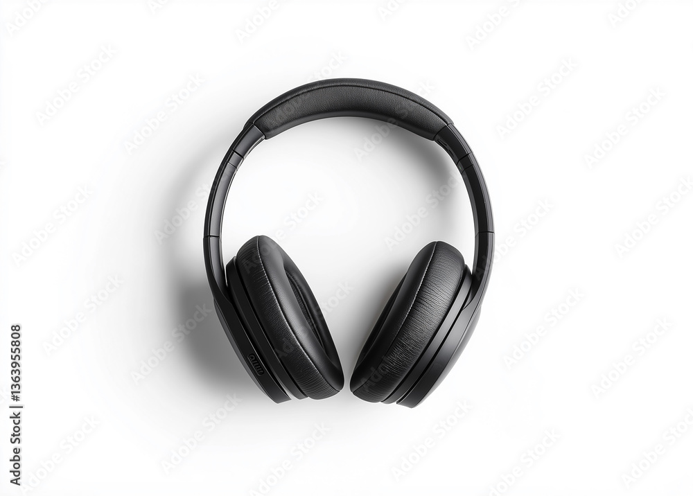 headphones isolated on white background headphones isolated on white background