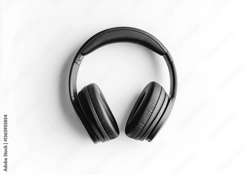 headphones isolated on white background headphones isolated on white background