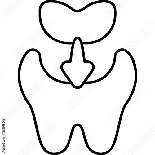 Dental Filling Icon