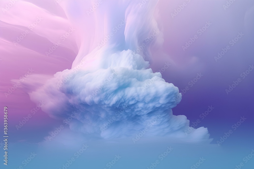 Naklejka premium blue sky with clouds