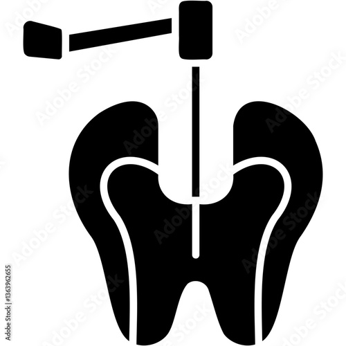 Tooth Canal Cleaning Icon