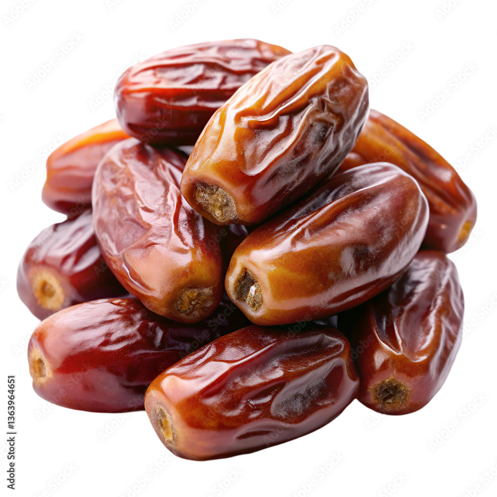 dates isolated on white background dates isolated on white background
