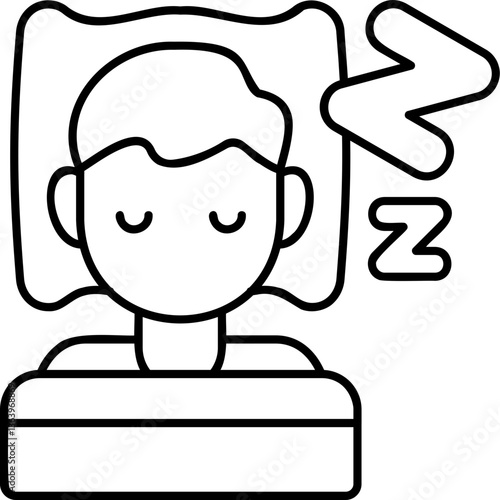 Enough Sleep Icon