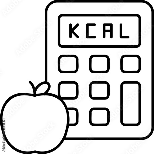 Calorie Calculator Icon