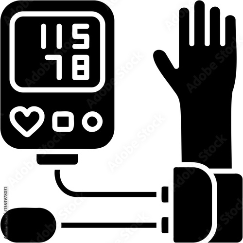 Check Blood Pressure Icon
