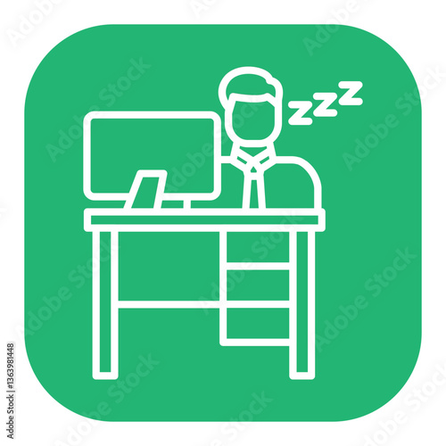Lazy Work Icon