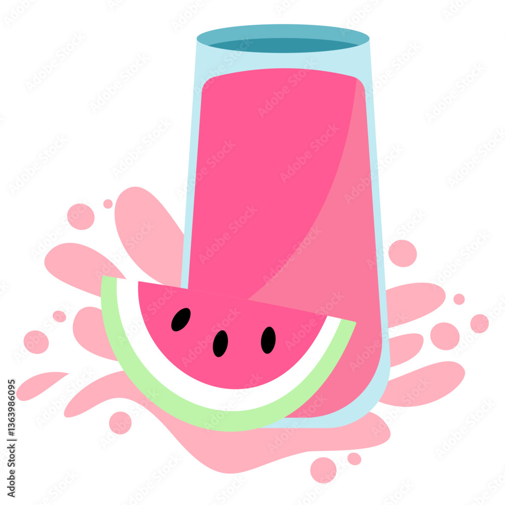 Watermelon Juice Splash Watermelon Juice Splash