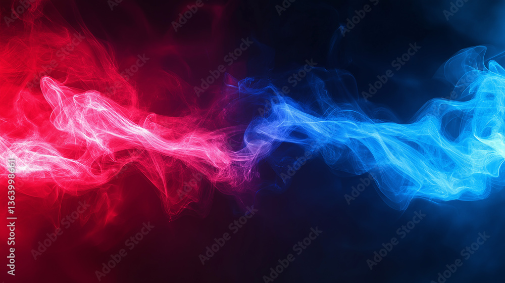 Abstract smoke wave Abstract smoke wave