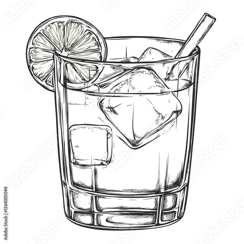 Hand-Drawn & Watercolor Cocktail Clipart Bundle – Margaritas, Martinis, Mojitos & More – PNG Transparent Background