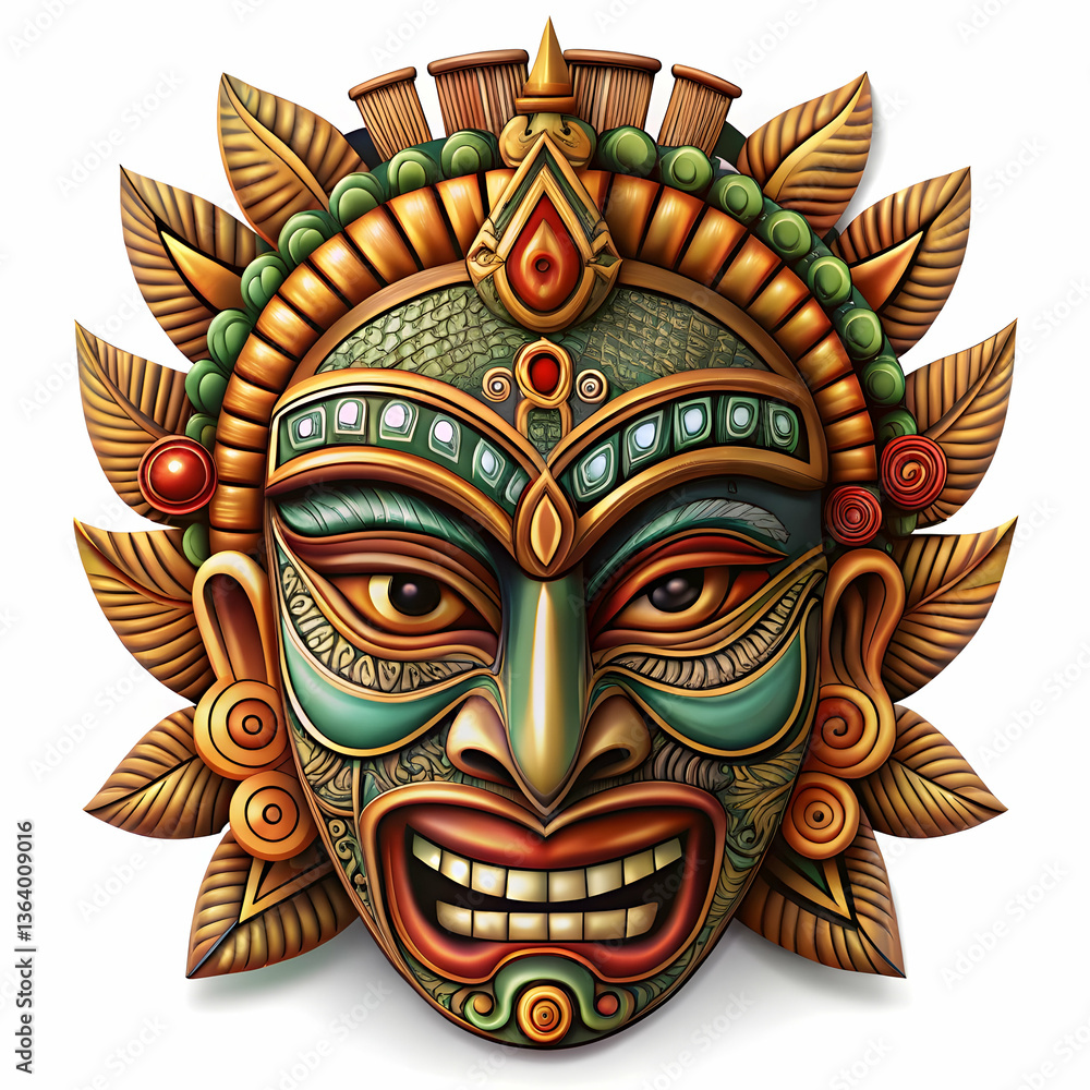 Fototapeta premium traditional chinese mask