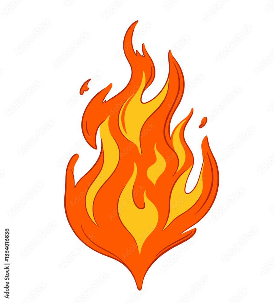 flame illustration flame illustration