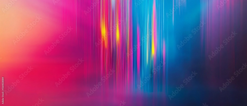 A vibrant, abstract image featuring vertical lines of bright colors blending into a soft gradient background. A vibrant, abstract image featuring vertical lines of bright colors blending into a soft gradient background.