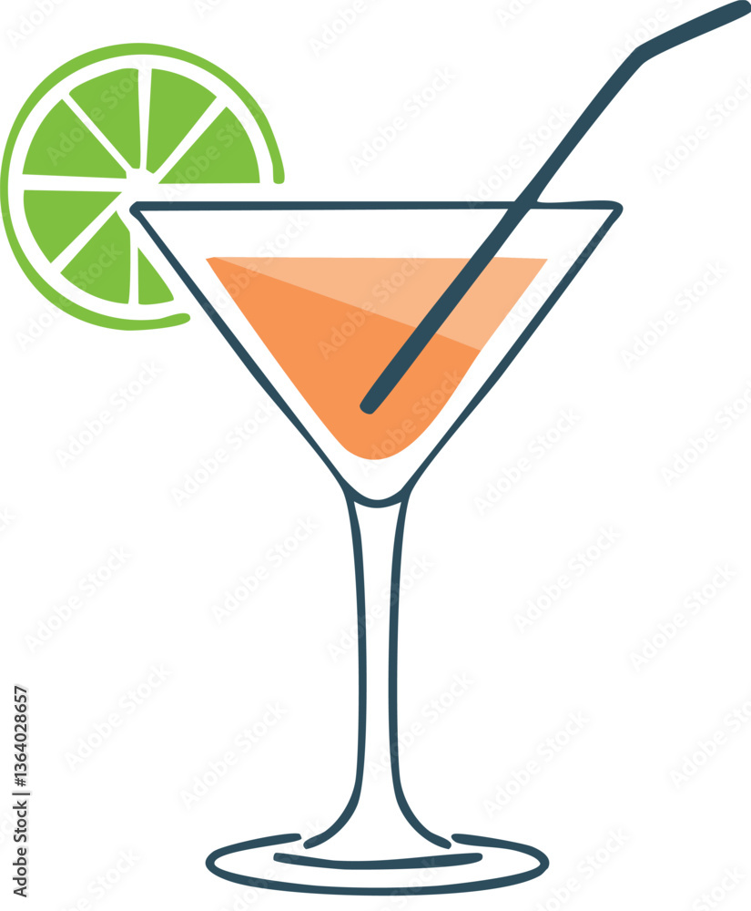 Simply illustrate cocktail simple illustrations. Simply illustrate cocktail simple illustrations.