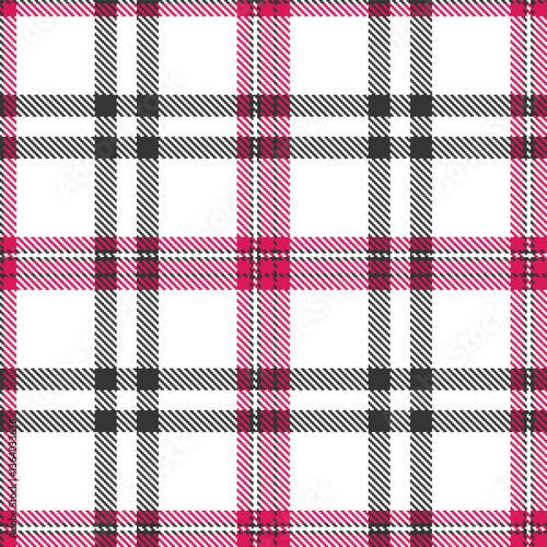 Modern Soft Dark Grey Seamless Tartan Textile Design Variant 617