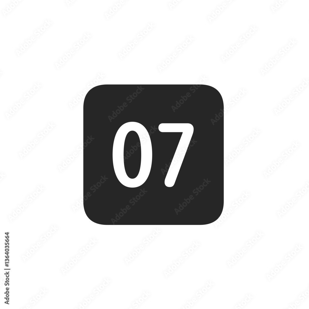 07 Square Fill Icon 07 Square Fill Icon