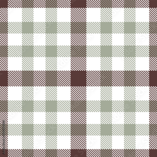 Modern Seamless Tartan in Neon White tones Textile Design Variant 1354