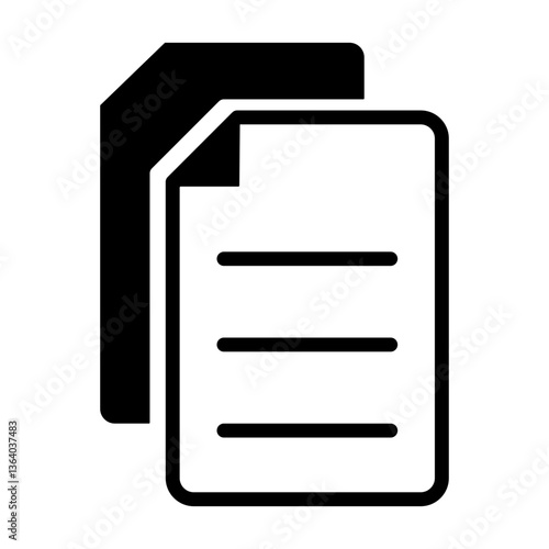 Paper Files Icon