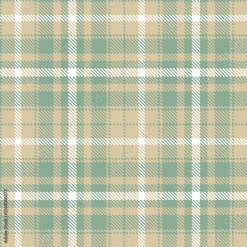 Modern Neon Greenish Grey Seamless Tartan Textile Design Variant 2354