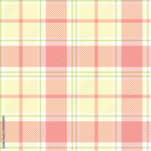 Modern Seamless Tartan in Dark White tones Textile Design Variant 2437