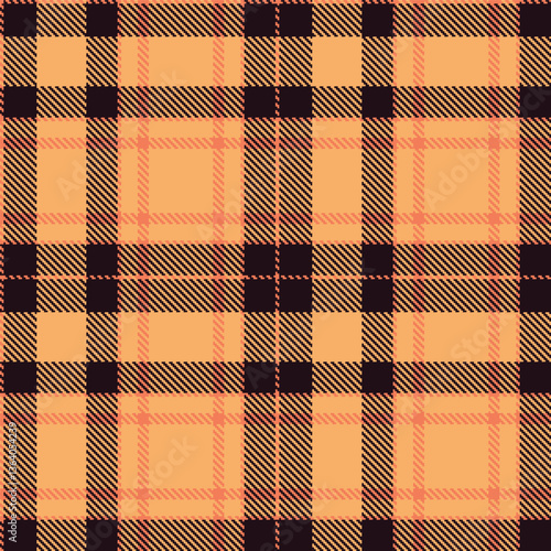 Modern Cool Melon Seamless Tartan Textile Design Variant 2471