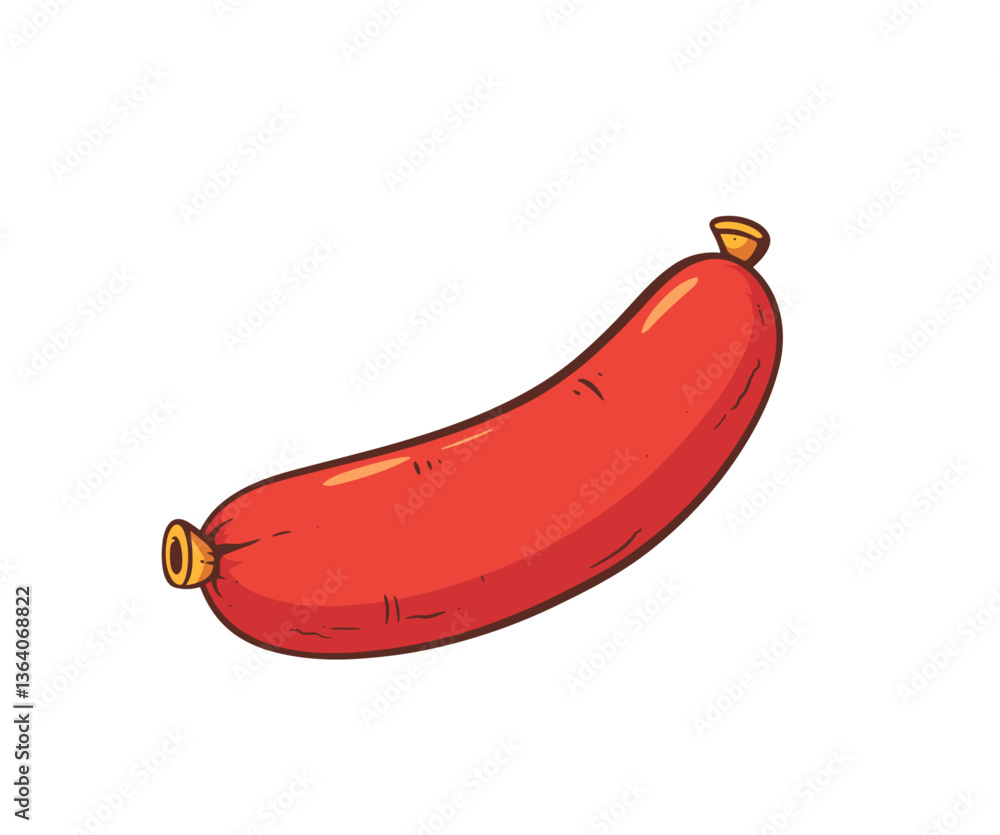 sausage illustration