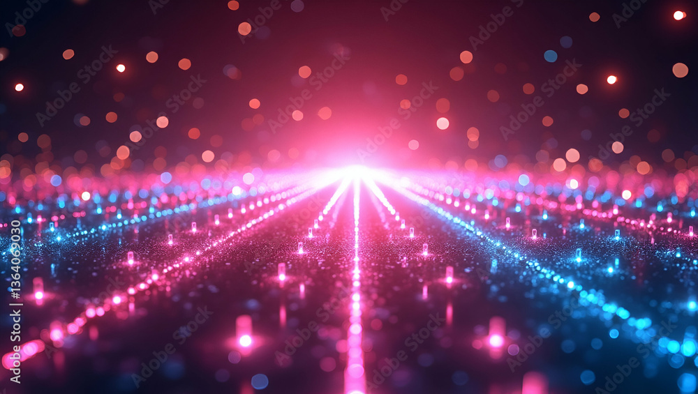 Energizing Neon Sparkle Tile Patterns with Starbursts for Dynamic Brand Reveals & Events Energizing Neon Sparkle Tile Patterns with Starbursts for Dynamic Brand Reveals & Events
