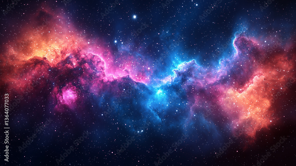 A cosmic scene where nebula-like clouds swirl in space, glowing in hues of blue, purple, and pink. A cosmic scene where nebula-like clouds swirl in space, glowing in hues of blue, purple, and pink.