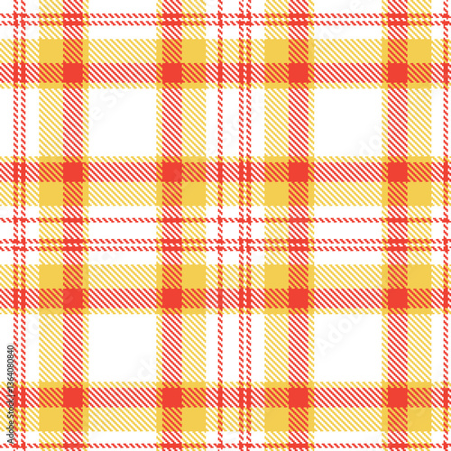Modern Seamless Tartan in Soft White tones Textile Design Variant 2794