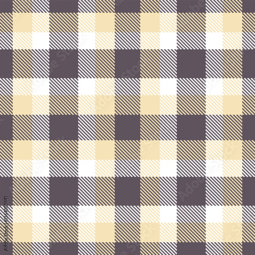 Modern Vivid Slate Grey Seamless Tartan Textile Design Variant 2820