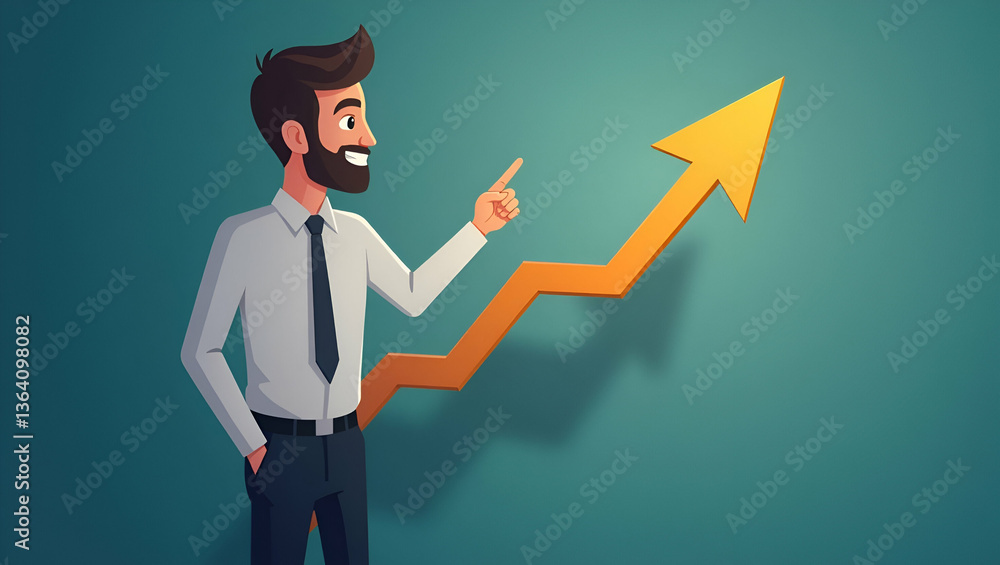 Flat Employee Illustration: Upskill & Reskill for Personal Development in Digital Transformation Flat Employee Illustration: Upskill & Reskill for Personal Development in Digital Transformation