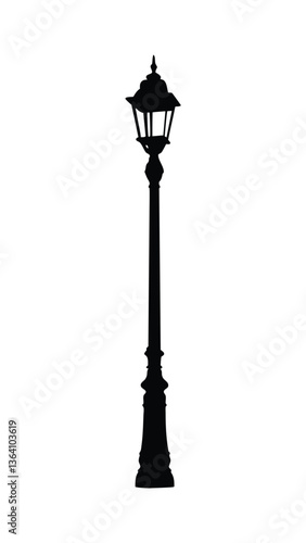 old street lamp