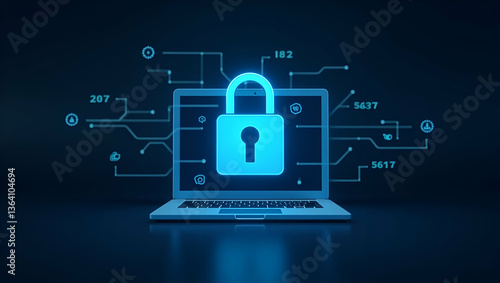 Wallpaper Mural Enhancing Business Data Protection: The Importance of Cybersecurity Tools for Secure Workplace Environments and Safe Online Interactions in the Digital Age Torontodigital.ca