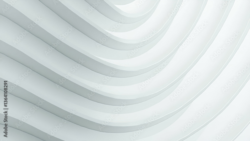 Obraz premium Futuristic Brand Design: Stacked Techno Stripes with Crisp White Intervals for Flexible Marketing, Workplace Decor, and Packaging - Perfect Photo Stock Concept with Measured Emptiness