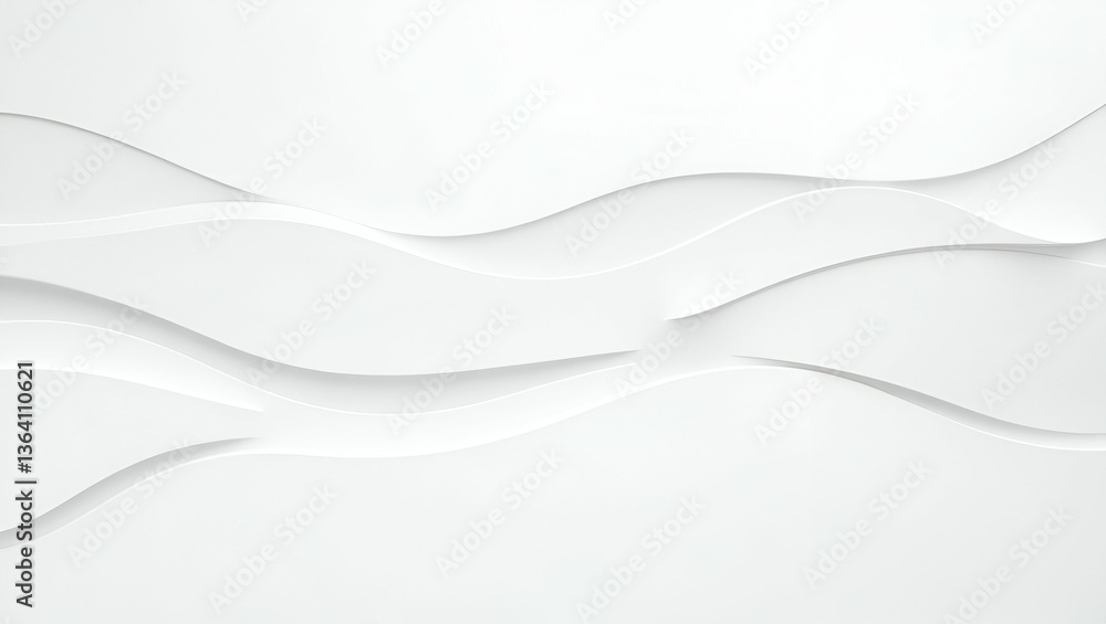 Obraz premium Futuristic Minimalist Tile Design: Sync Waves for Modern Brand Visuals