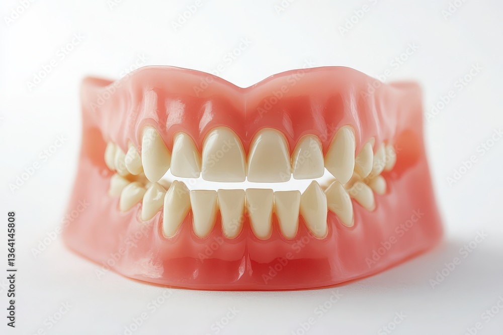 Highly detailed model false teeth Highly detailed model false teeth