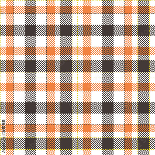 Wallpaper Mural Muted White Seamless Tartan with Warm Dark Grey accents Textile Design Torontodigital.ca