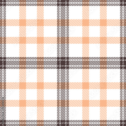 Modern Pale White Seamless Tartan Textile Design Variant 1102