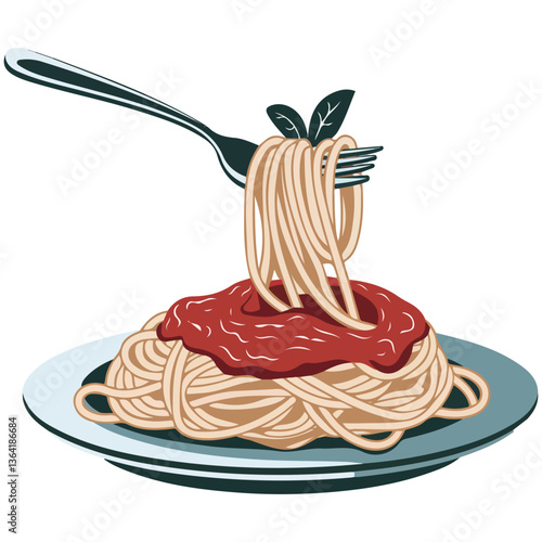 Pasta illustration