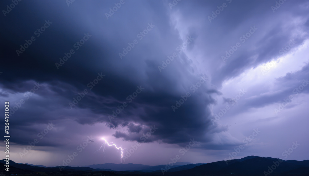 Fototapeta premium storm clouds timelapse