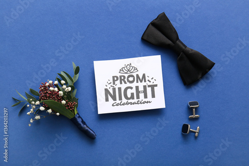 Paper sheet with text PROM ...