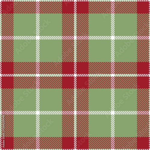 Modern Seamless Tartan in Muted White tones Textile Design Variant 1392