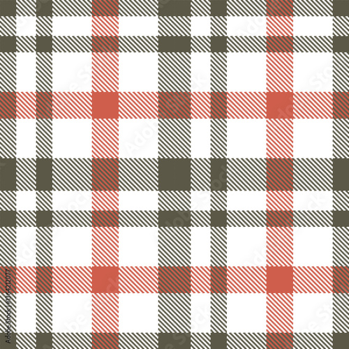 Modern Seamless Tartan in Iridescent White tones Textile Design Variant 1425