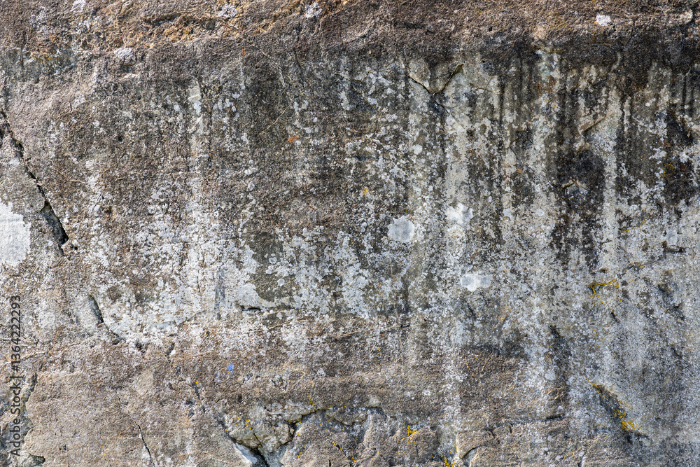 Fototapeta premium rock texture with cracks stone background with copy space for design