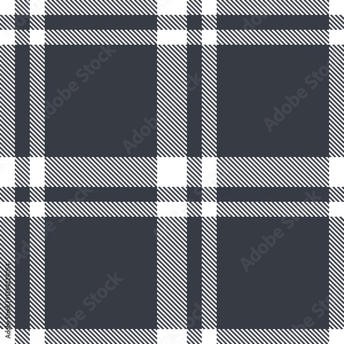 Modern Vivid White Seamless Tartan Textile Design Variant 1553