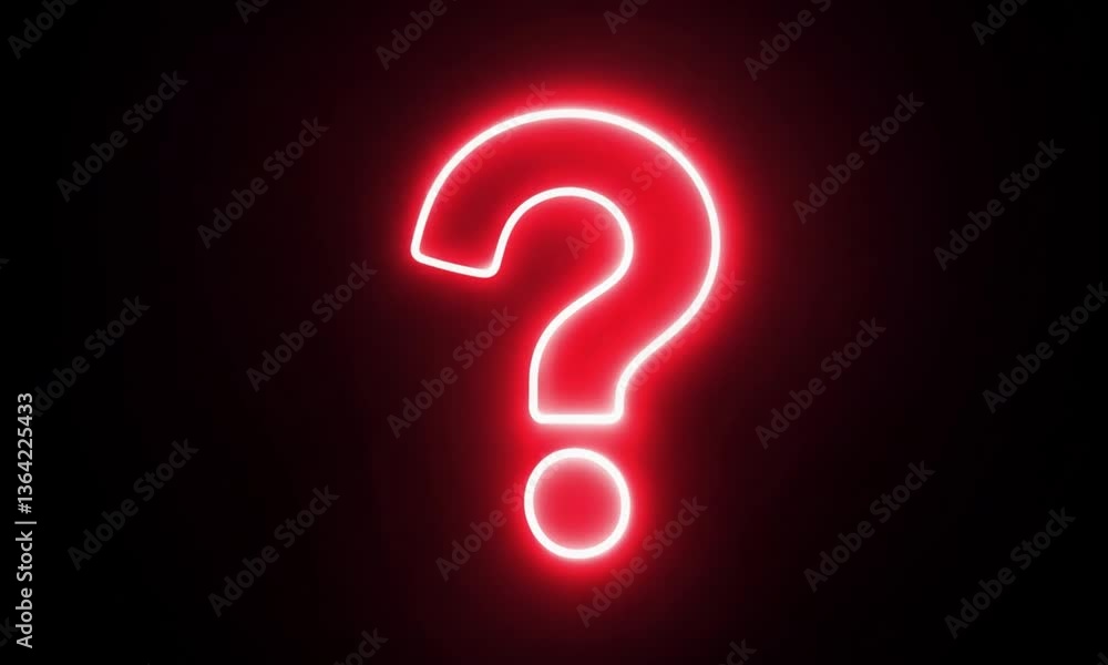 red question mark symbol on dark background. red question mark symbol on dark background.